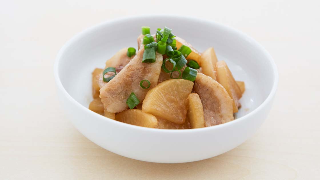 豚バラ大根　