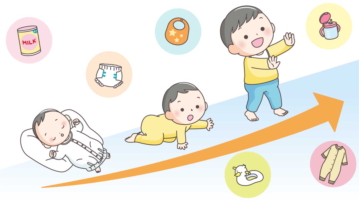 夫婦で子育て!0歳の育児&家事を楽しもう!月齢別のお役立ちガイド