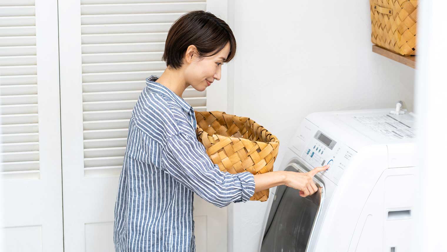 洗濯機の適切な水量や時間、水温など、汚れ落ちを左右するポイントを紹介