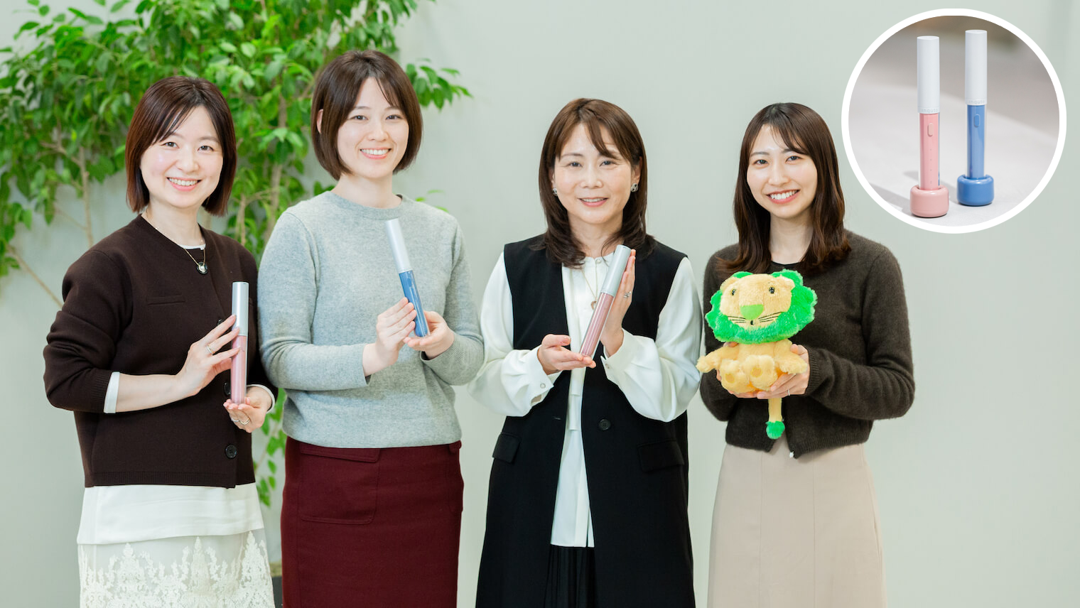 【本音座談会】お口の中からアプローチ！ライオンの美顔器inquto（インキュット）って？