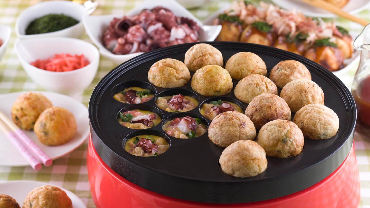 「たこ焼き器」の洗い方とお手入れ方法教えます