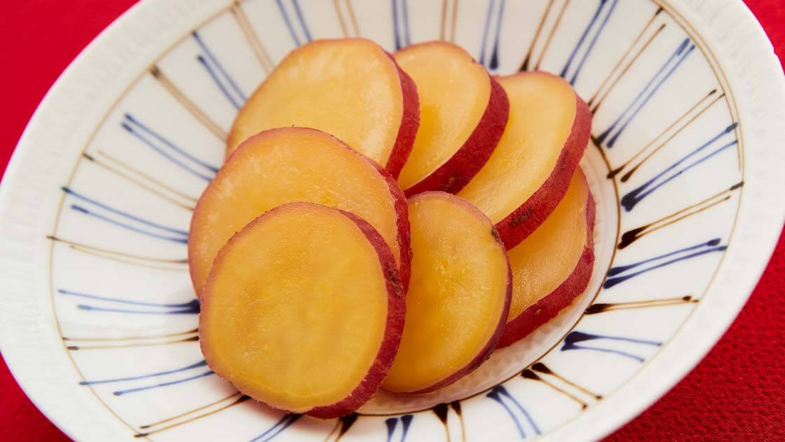 さつまいものレモン煮