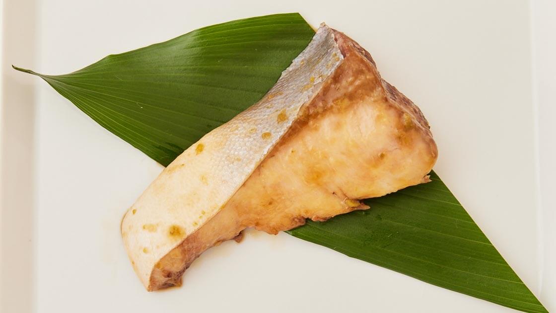ぶりの甘辛蒸し
