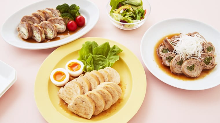 クッキングペーパーで簡単!電子レンジで鶏チャーシュー作り
