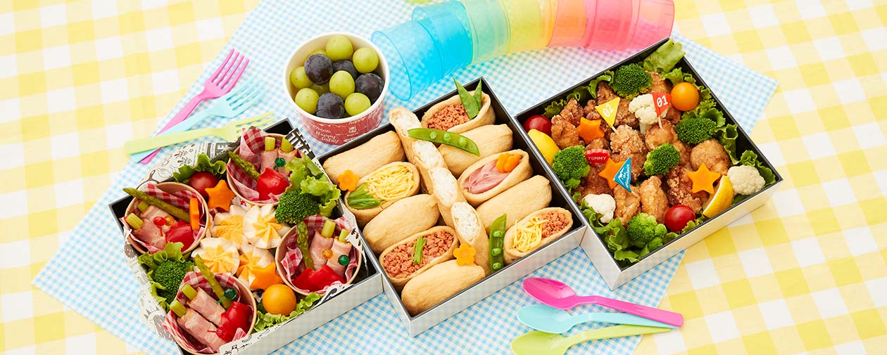 運動会の簡単・お弁当レシピ〜いなり寿司、鶏の唐揚げ、味付け卵など〜