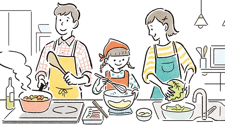 家事分担と「家事シェア」は違う？あなたにぴったりの家事シェアの方法を診断！