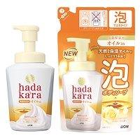 【ボディケア】 ダブルの天然由来オイル成分配合で、全身うるおう！